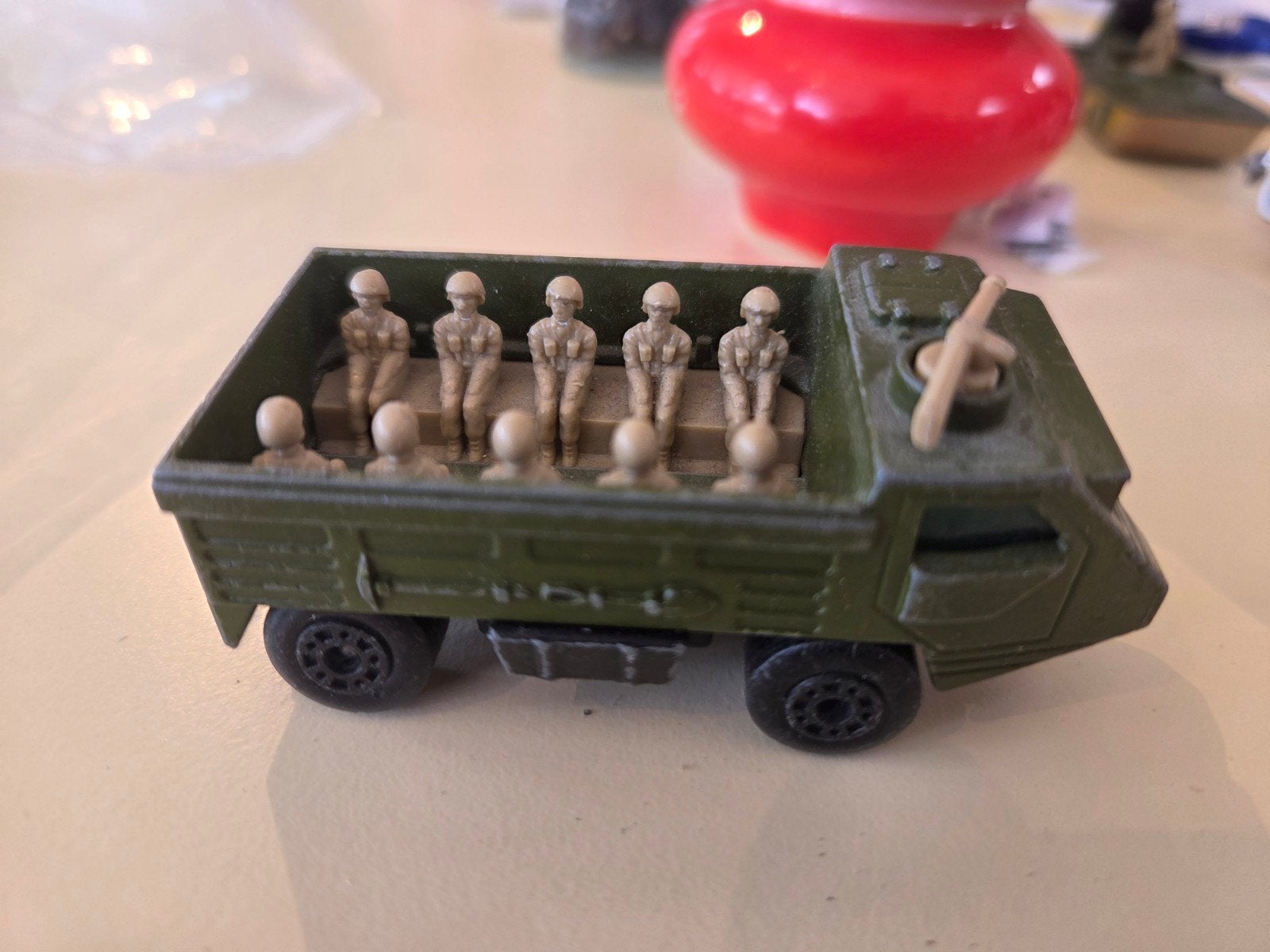 Matchbox Superfast Militaire Voertuigen Set (3 stuks), Ophalen of Verzenden, Gebruikt