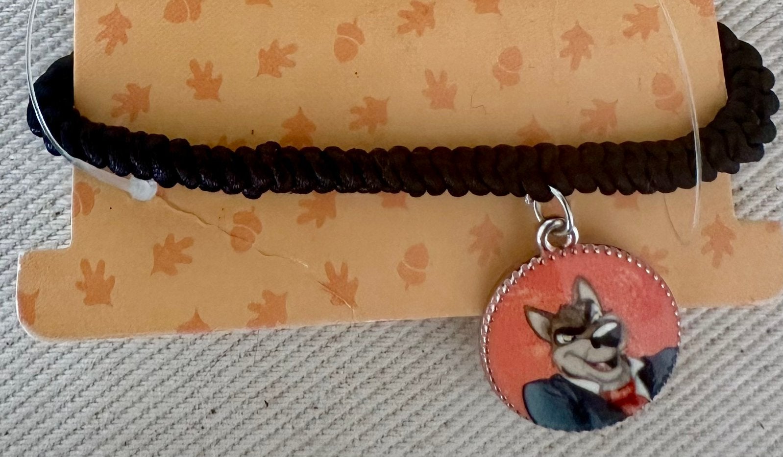 Pols-/enkelbandjes 2x: boze wolf en draak (Efteling), Ophalen of Verzenden, Nieuw, Overige materialen