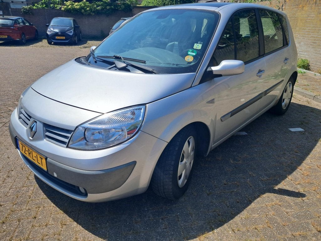 Renault Scénic 2.0 16V 99KW Euro3 2005 Grijs, 1998 cc, Zwart, 4 cilinders, Origineel Nederlands