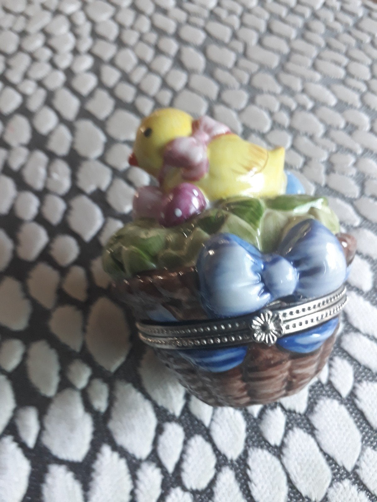 Villeroy en Boch spring decoration doosje met Eend, Ophalen of Verzenden, Zo goed als nieuw
