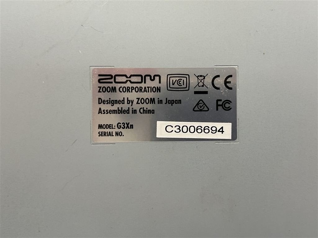 A7425. Zoom G3Xn multi effect processor effectenpedaal, Ophalen of Verzenden, Gebruikt