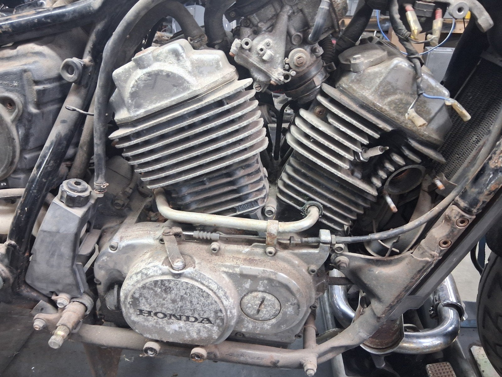 Vt500 shadow onderdelen ,laat maar weten wat je nodig hebt, Motoren, Ophalen of Verzenden