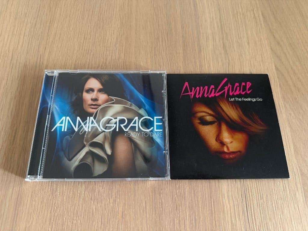Annagrace CD + Single - Ready to Dare / Let The Feelings Go, Ophalen of Verzenden, Zo goed als nieuw, Single