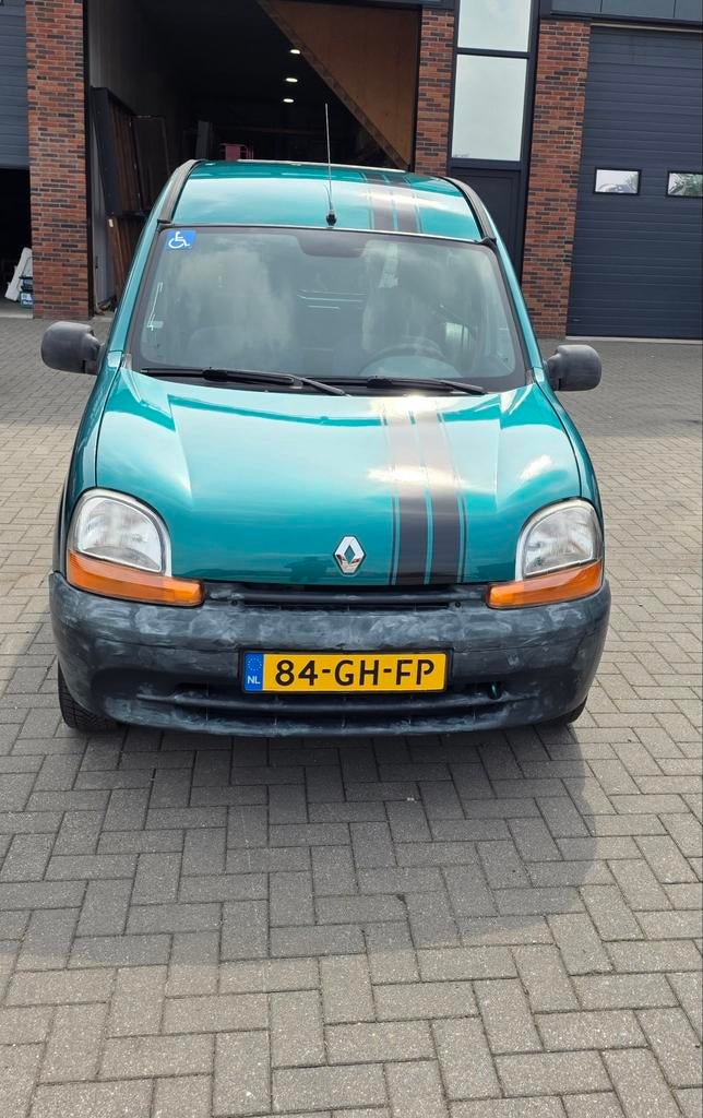 Renault Kangoo 1.4 RN 2000 Groen, 4 cilinders, Origineel Nederlands, Handgeschakeld, Particulier