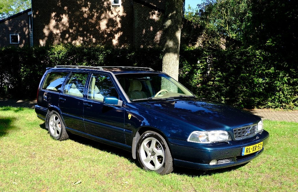Volvo V70 2.5 T AUT 1997 193 pk NL Auto NAP, Auto's, Beige, Sound system, Leder en Stof, Stationwagon