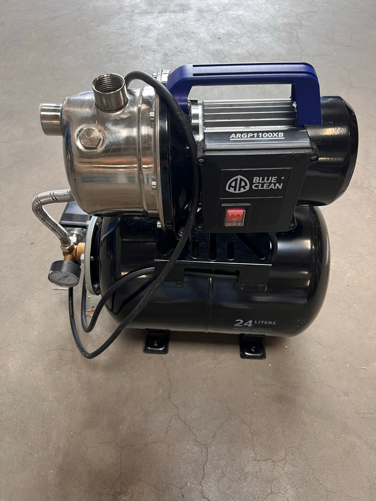 Beregenings pomp ARGP1100XB Hydrofoorpomp 24L- Nieuwstaat, Tuin en Terras, Waterpompen, Ophalen of Verzenden, Zo goed als nieuw