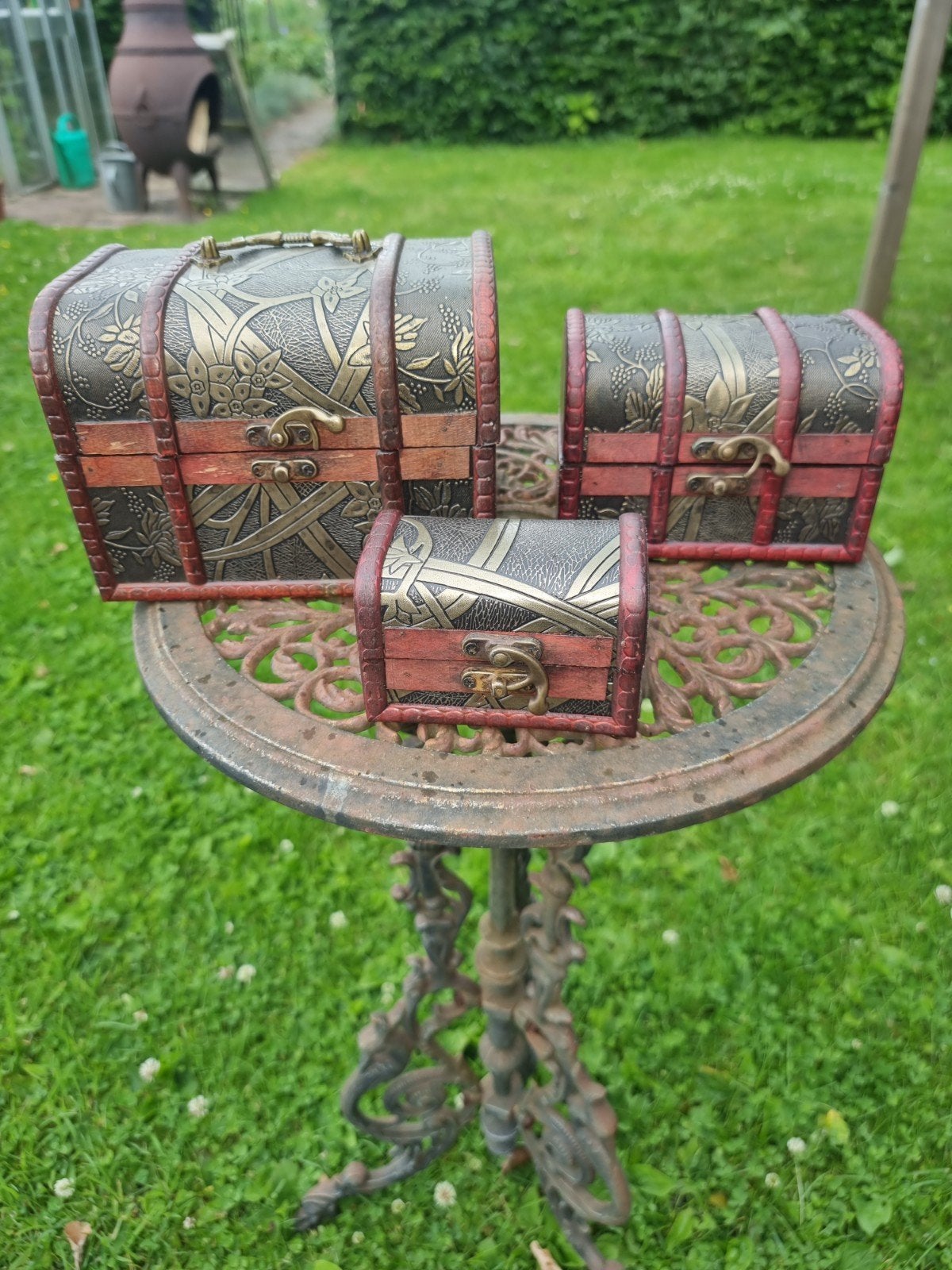 Houten schatkistjes, Antiek en Kunst, Ophalen