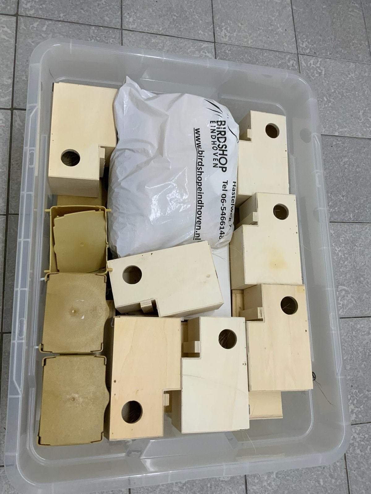 Nestkastjes / broed kastjes Gouldamadine (voornamelijk hout), Ophalen, Nieuw, Hout, Broedkooi of Kweekkooi