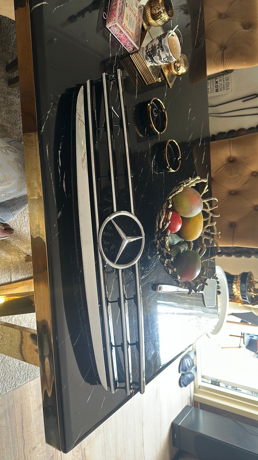 A mercedes grill, Auto-onderdelen, Ophalen, Nieuw, Bumper