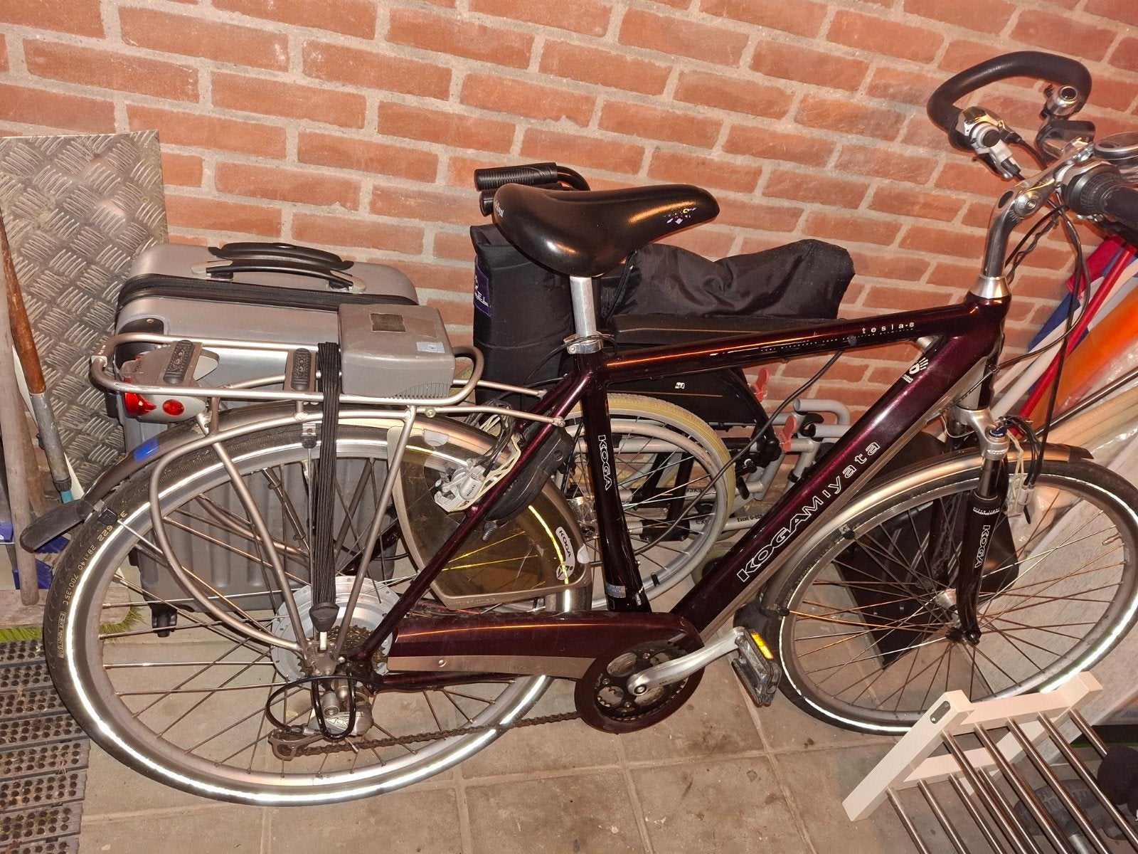 Nette Koga Miyata Tesla E-bike 57 hoogte, Minder dan 30 km per accu, Gebruikt, 55 tot 59 cm, Ophalen