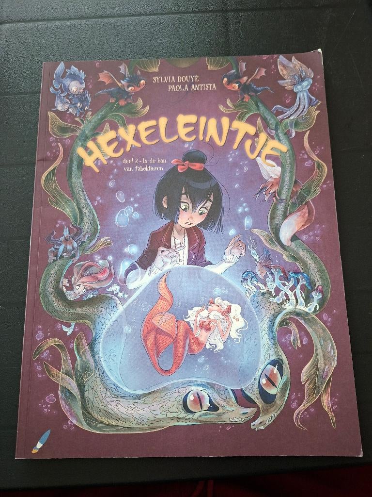 Hexeleintje: 2. In de ban van fabeldieren, Boeken, Eén stripboek, Ophalen of Verzenden, Zo goed als nieuw