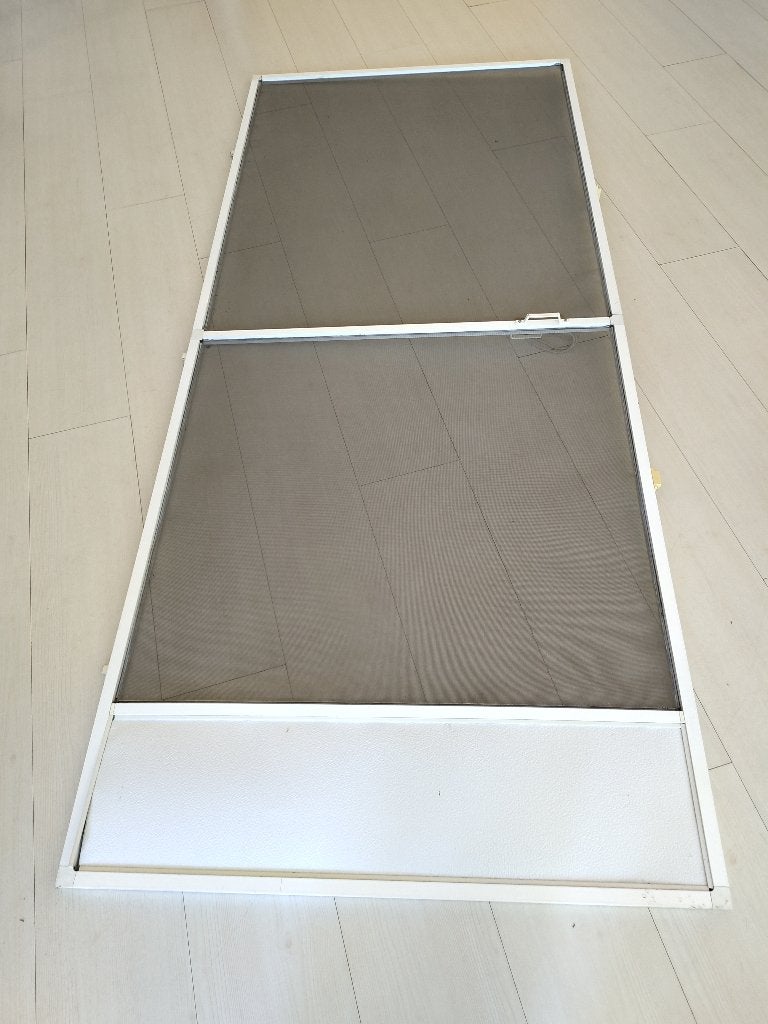 Hordeur voor tussen schuifdeuren, Ophalen, Gebruikt, 80 tot 100 cm, Hordeur