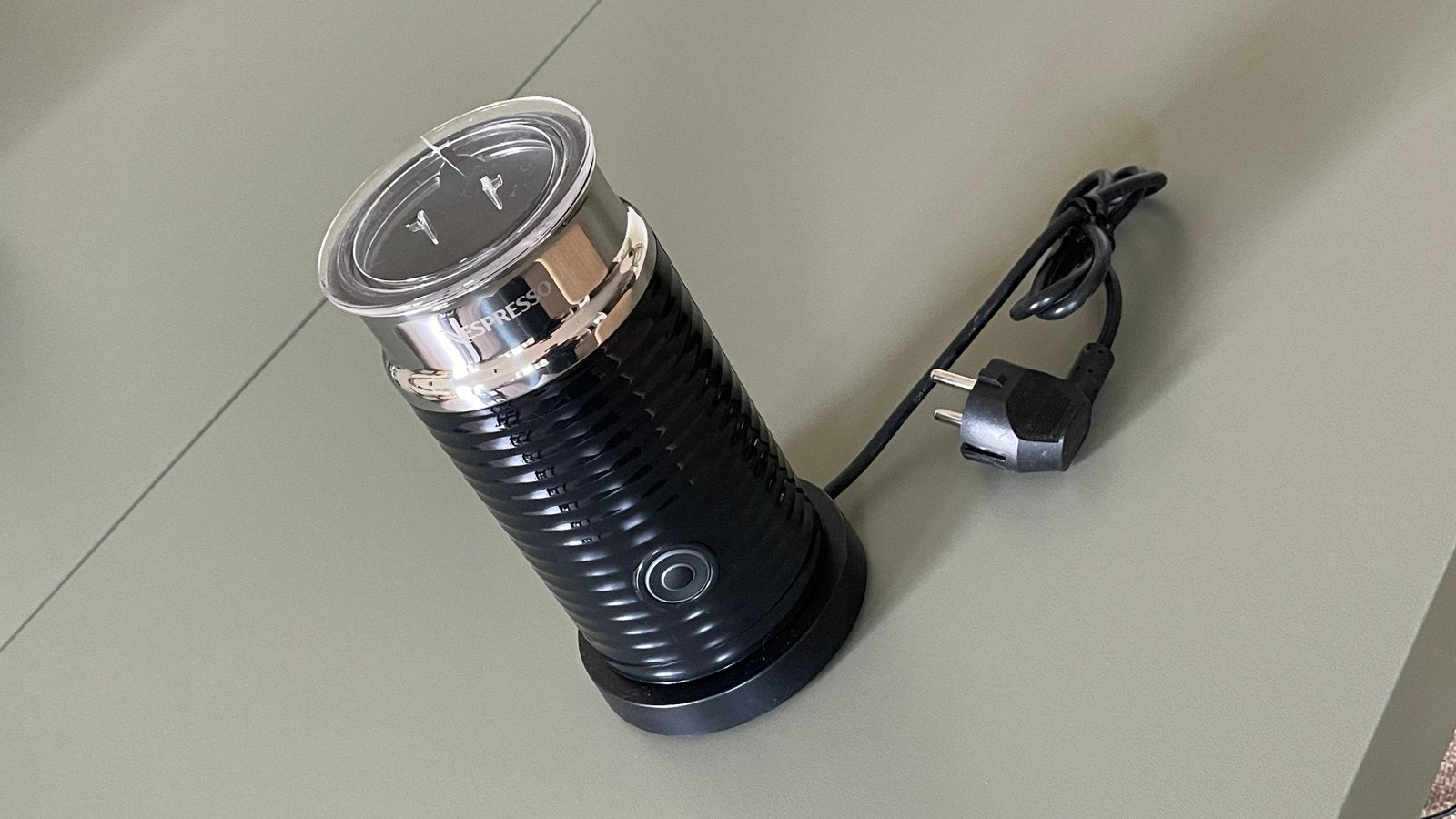 Nespresso Aeroccino 3 Melkopschuimer - Zwart, Overige modellen, Overige typen, Ophalen of Verzenden, Zo goed als nieuw