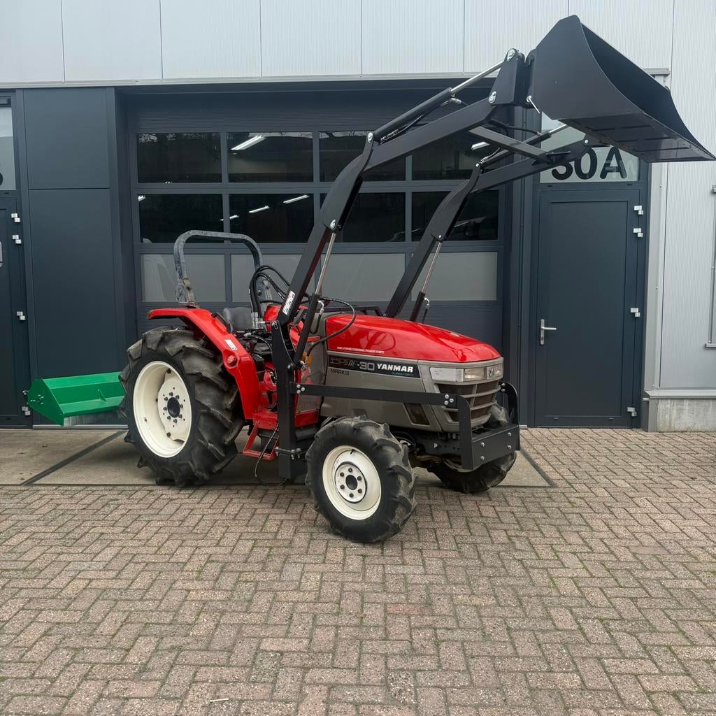 Yanmar AF 30 met voorlader + klepelmaaier nieuw!, Overige merken, Gebruikt, Tot 2500, Ophalen of Verzenden