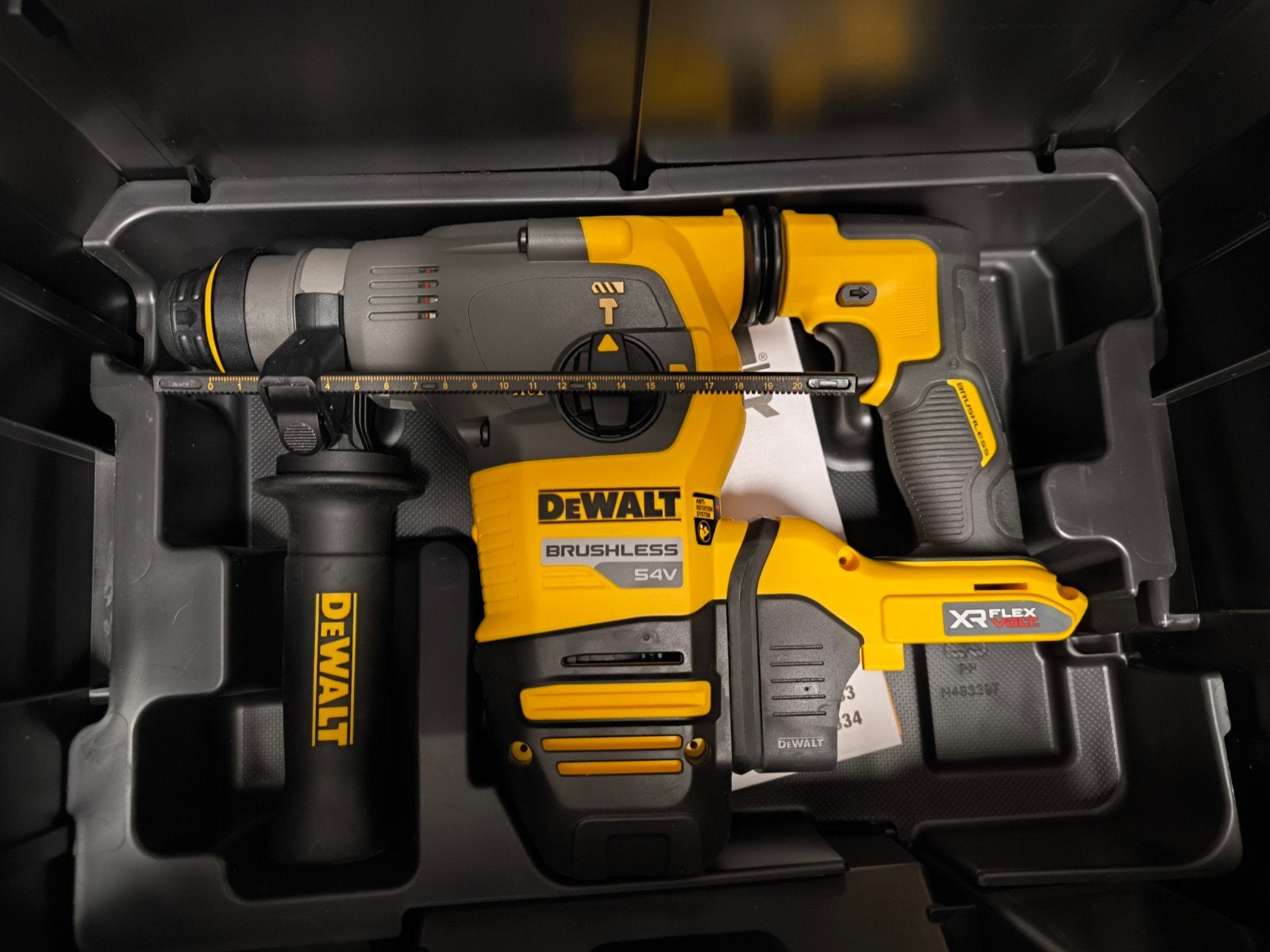DeWalt DCH333 Boorhamer inc lader 2x 6Ah accu's, nieuw in ki, Ophalen, 600 watt of meer, Boor- en/of Breekhamer, Nieuw