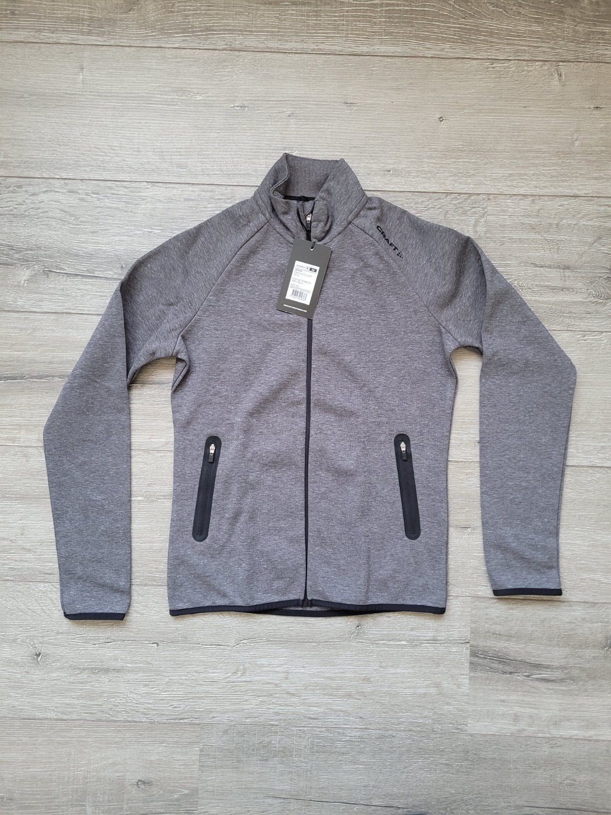 Nieuw Craft Emotion Full Zip Sportvest Dames XS Grijs, Nieuw, Ophalen of Verzenden, Craft, Maat 34 (XS) of kleiner