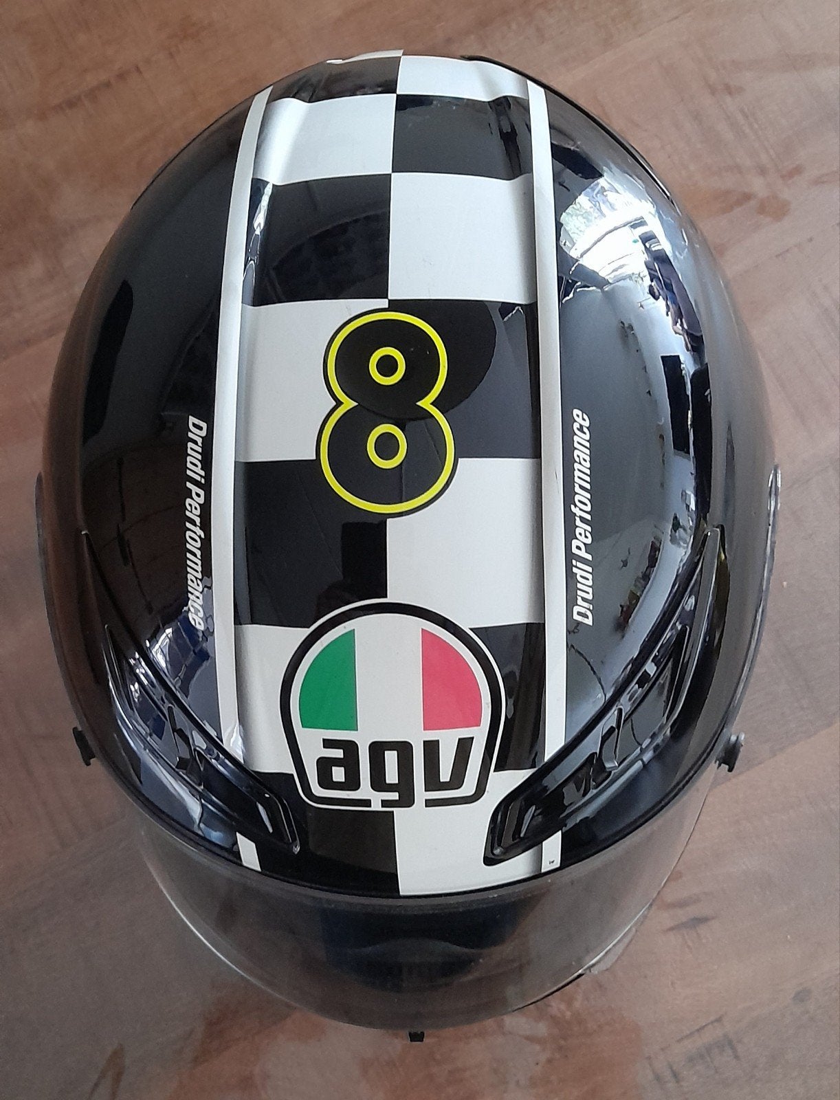 valentino rossi Ti Tech helm, Motoren, Overige merken, Heren, Ophalen of Verzenden, Integraalhelm