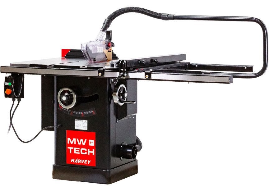 Professionele zaagtafel Harvey zaaghoogte 79 mm langszagen, Ophalen, Nieuw