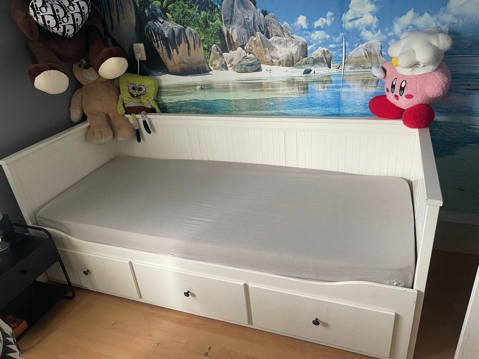 IKEA bed wegens verhuizing - Ophalen in Amsterdam, Huis en Inrichting, Slaapkamer | Bedden, Ophalen, Gebruikt, 90 cm, Eenpersoons