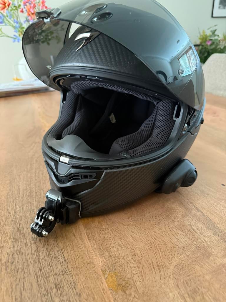 Scorpion Exo, Motoren, Kleding | Motorhelmen, Integraalhelm, S, Overige merken, Tweedehands, Ophalen of Verzenden
