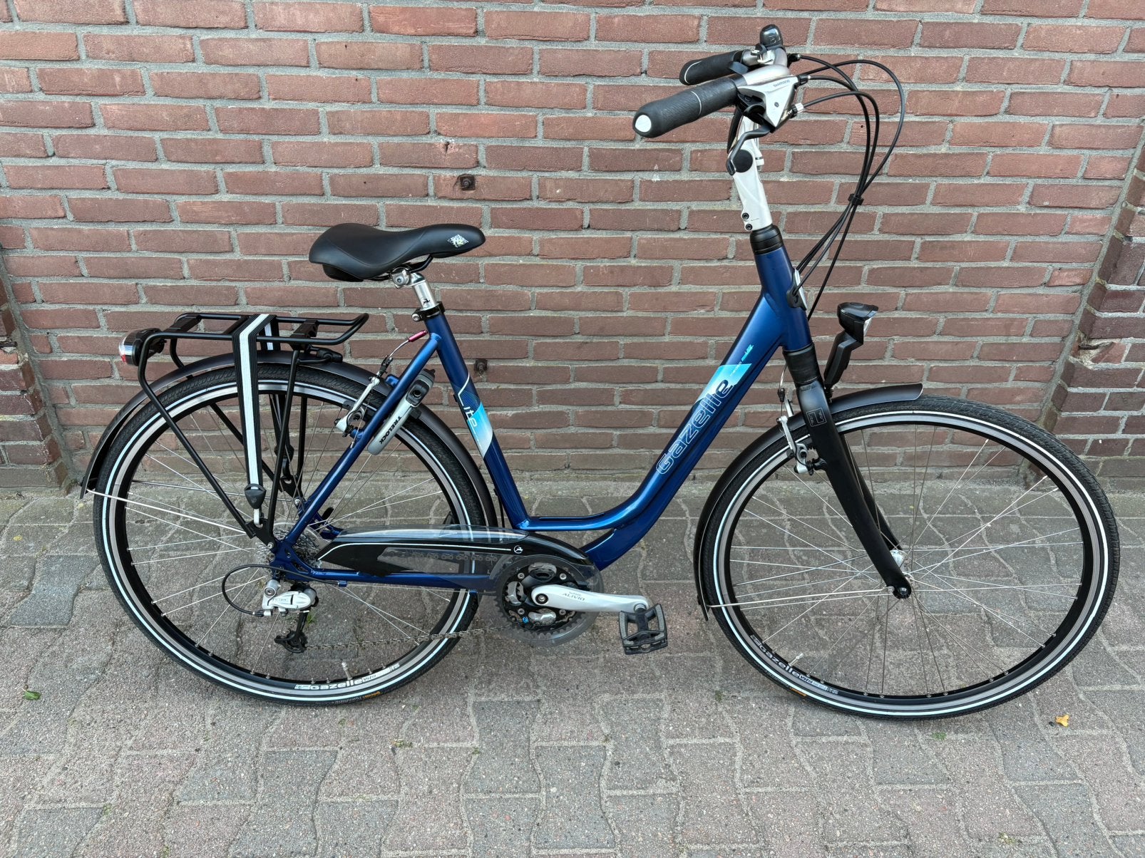 Zo goed als nieuw! Gazelle Medeo Lite damesfiets 53cm 24v, Ophalen, 28 inch, 53 tot 56 cm, Velgrem