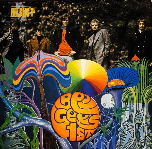 LP - Bee Gees ‎– Bee Gees' 1st, LP, Gebruikt, Ophalen of Verzenden, Poprock