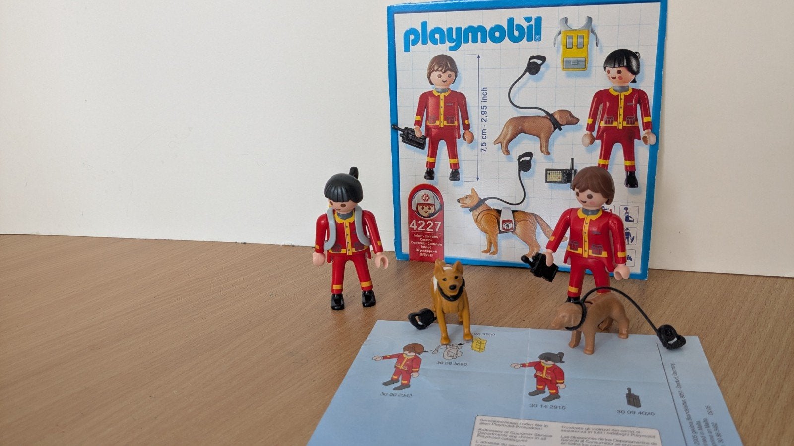 Playmobil 4227 Honden reddingsteam, Ophalen of Verzenden, Zo goed als nieuw