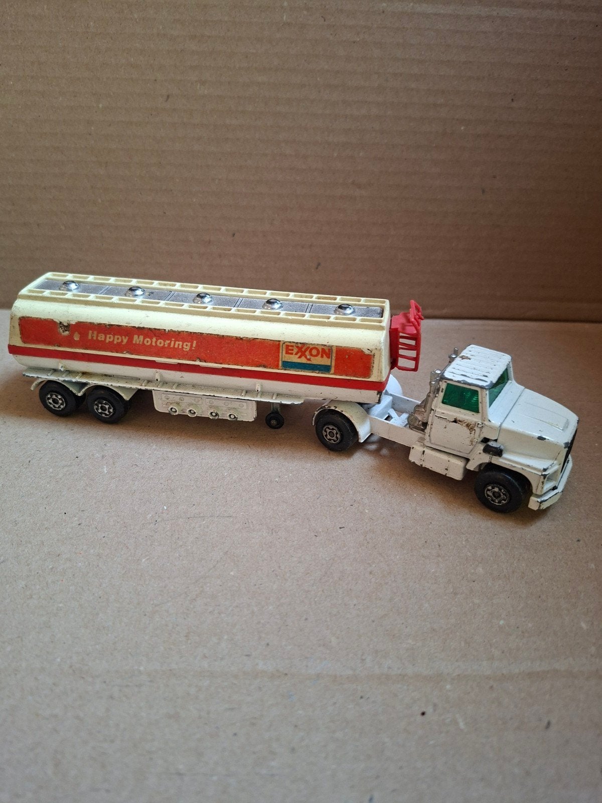 Matchbox Super Kings K-12 Scammell Crusader Tanker Exxon, Ophalen of Verzenden, Gebruikt, Bus of Vrachtwagen, Matchbox