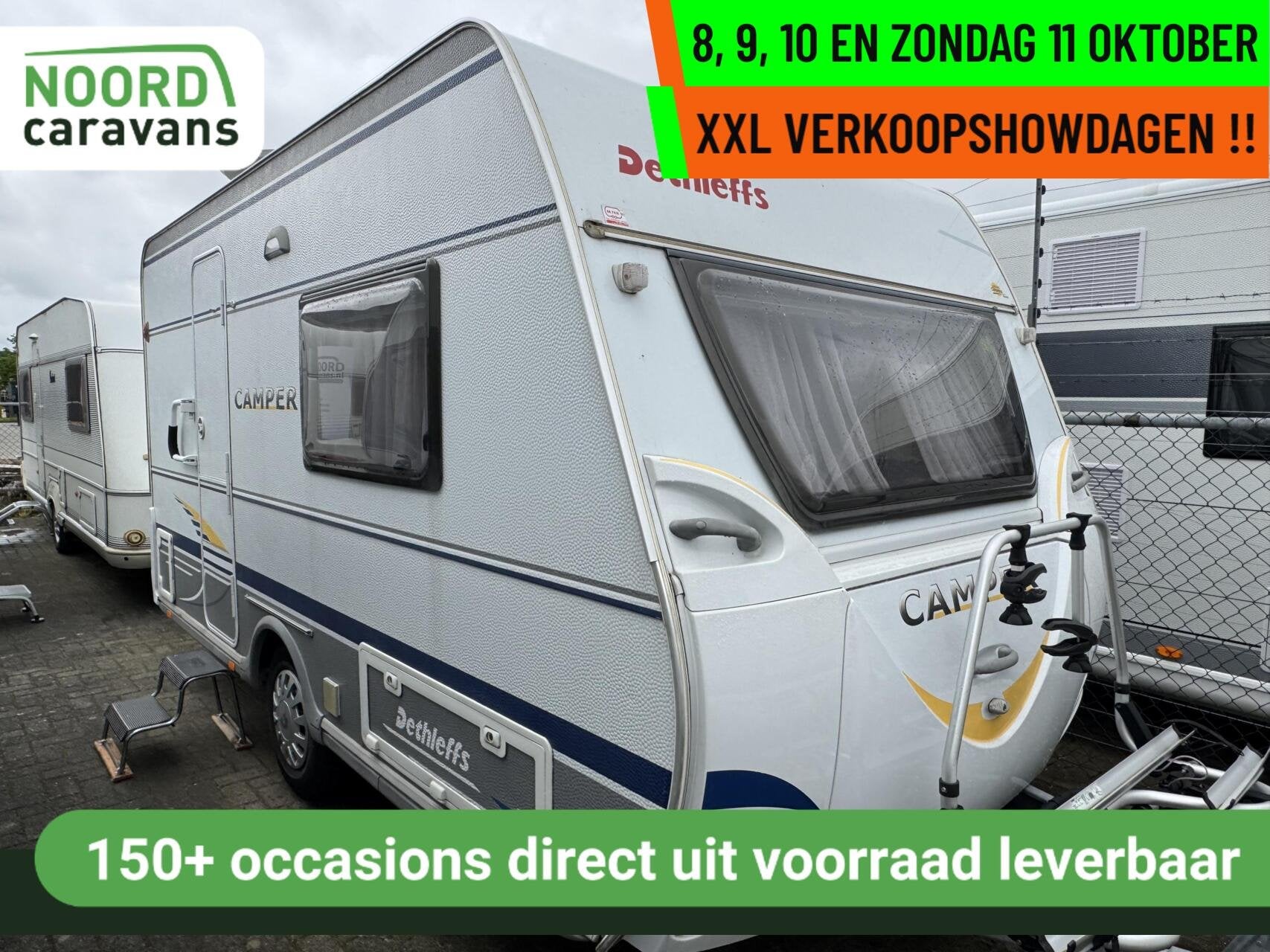Dethleffs CAMPER 395 HK, RONDZIT, VOORTENT, MOVER,EINDKEUKEN, Rondzit, Tot en met 2, Bedrijf, 750 - 1000 kg