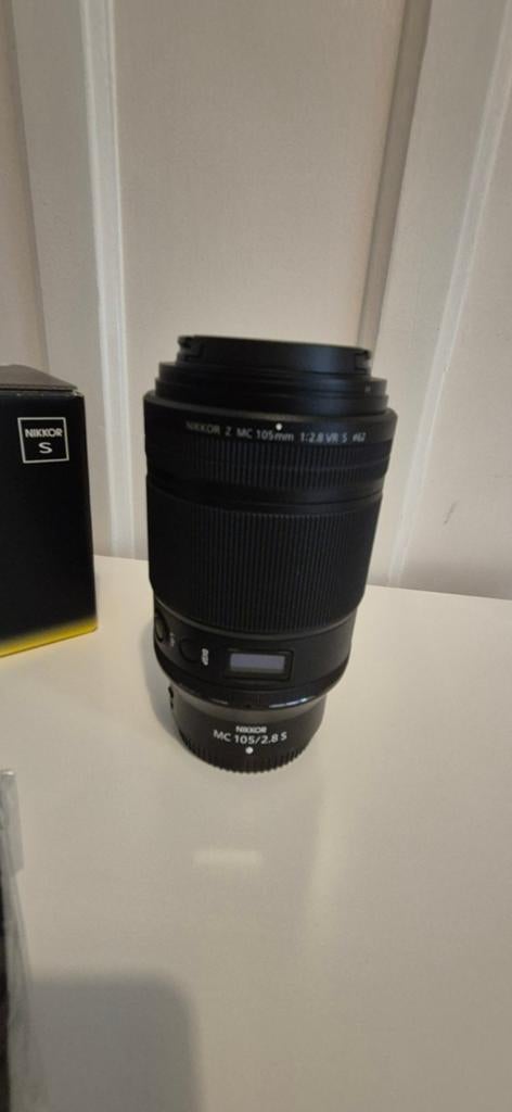 Nikon NIKKOR Z MC 105mm f/2.8 VR S, Audio, Tv en Foto, Fotografie | Lenzen en Objectieven, Ophalen of Verzenden, Zo goed als nieuw