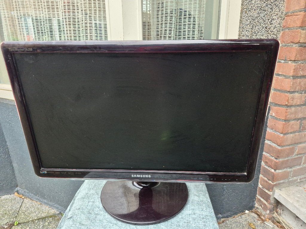 Samsung SyncMaster T24A350 24-inch Full HD LED-tv-monitor, Computers en Software, Ophalen, Gebruikt, HDMI, Full HD
