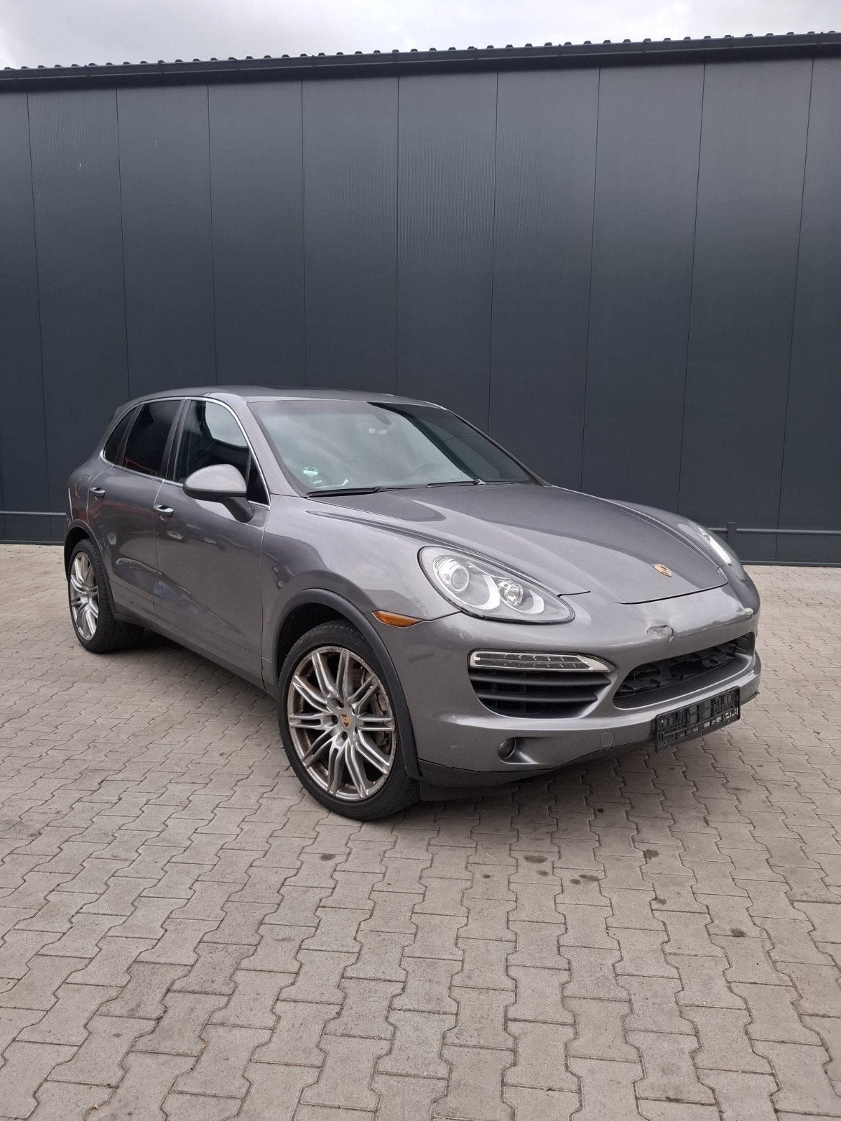 Porsche cayenne s hybride motorschade, Auto diversen, Schadeauto's, Ophalen, Porsche, SUV of Terreinwagen, Zilver of Grijs