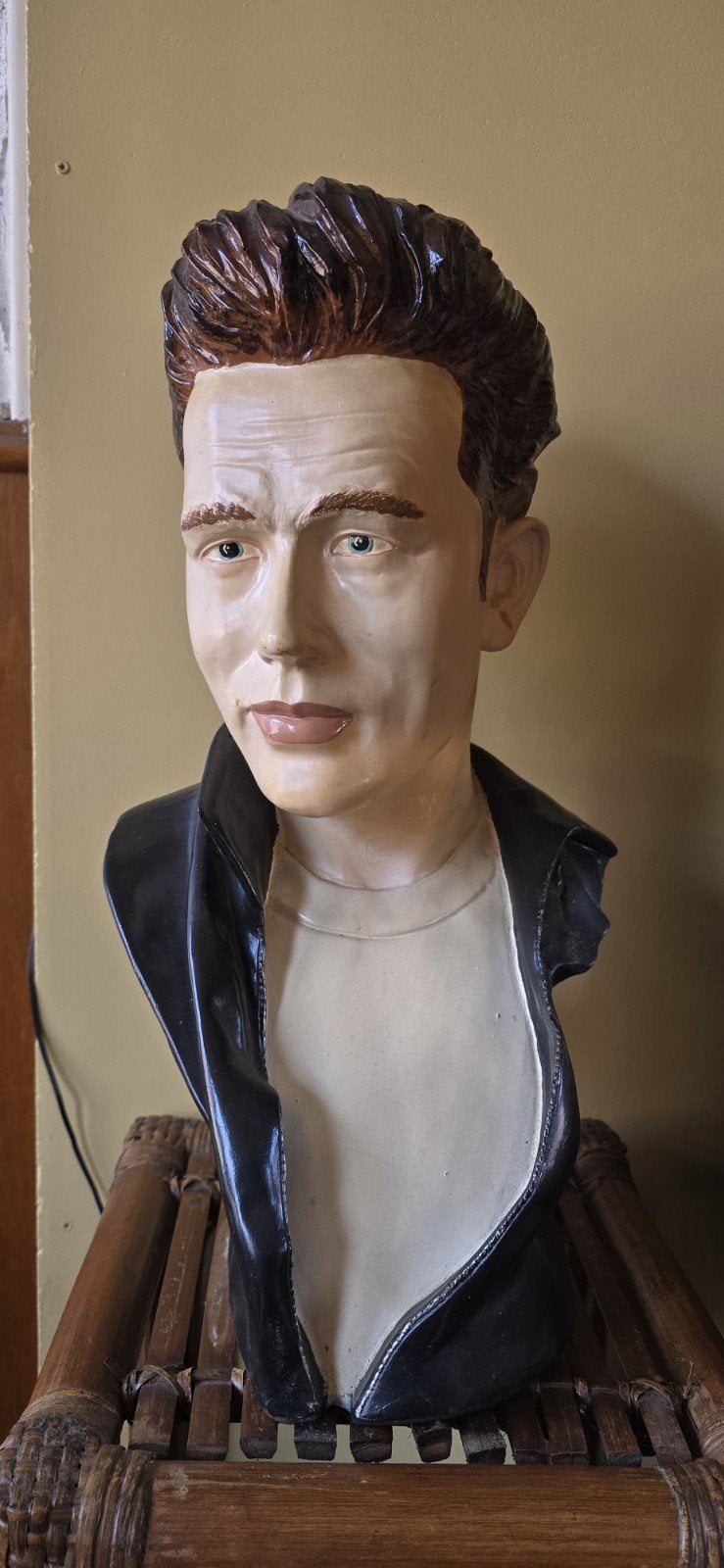 mooie james Dean buste prijs 45euro of doe een mooi bod, Ophalen, Zo goed als nieuw