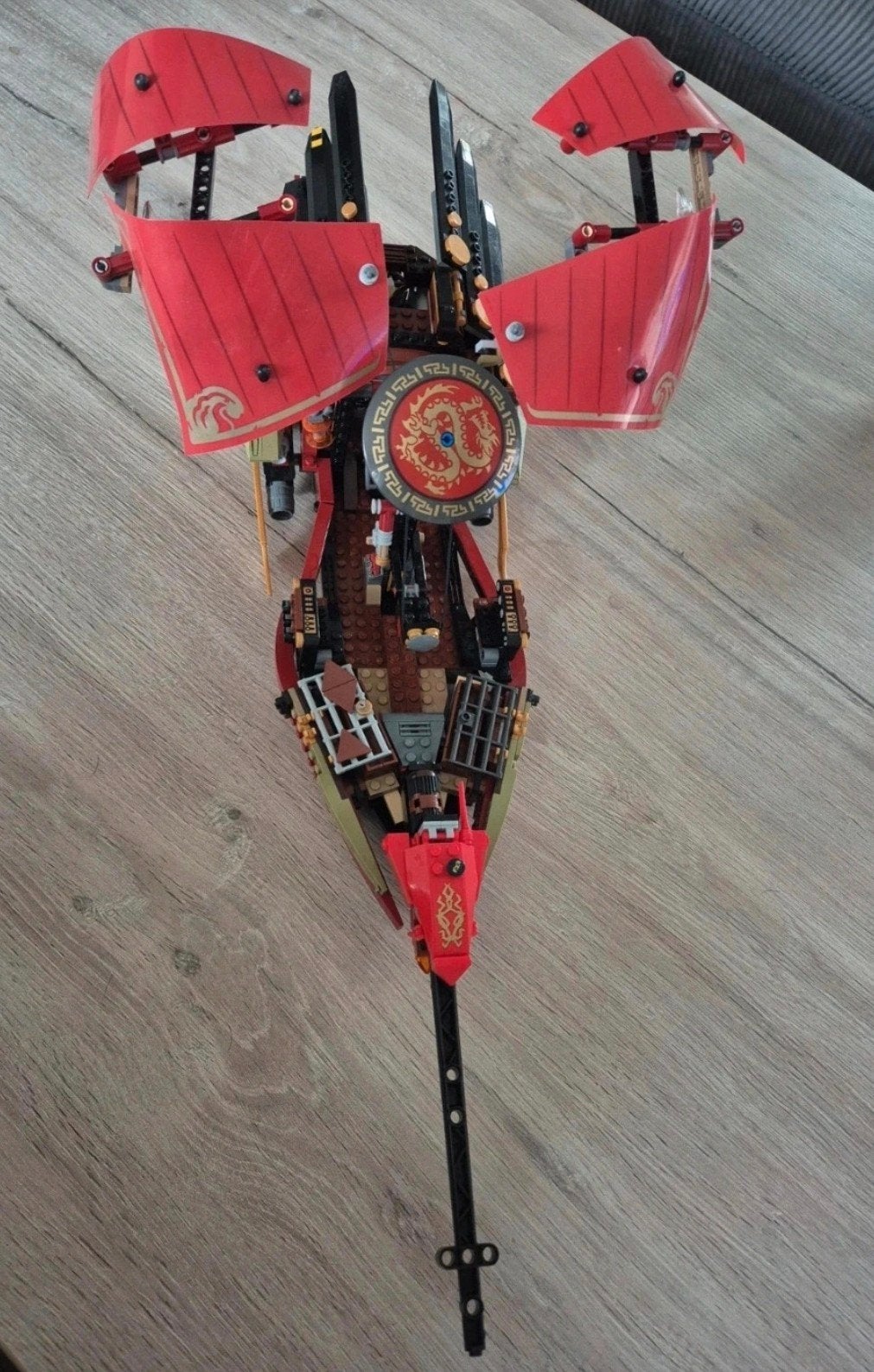 LEGO Ninjago 70738 Destiny's Bounty (niet compleet), Ophalen of Verzenden, Gebruikt