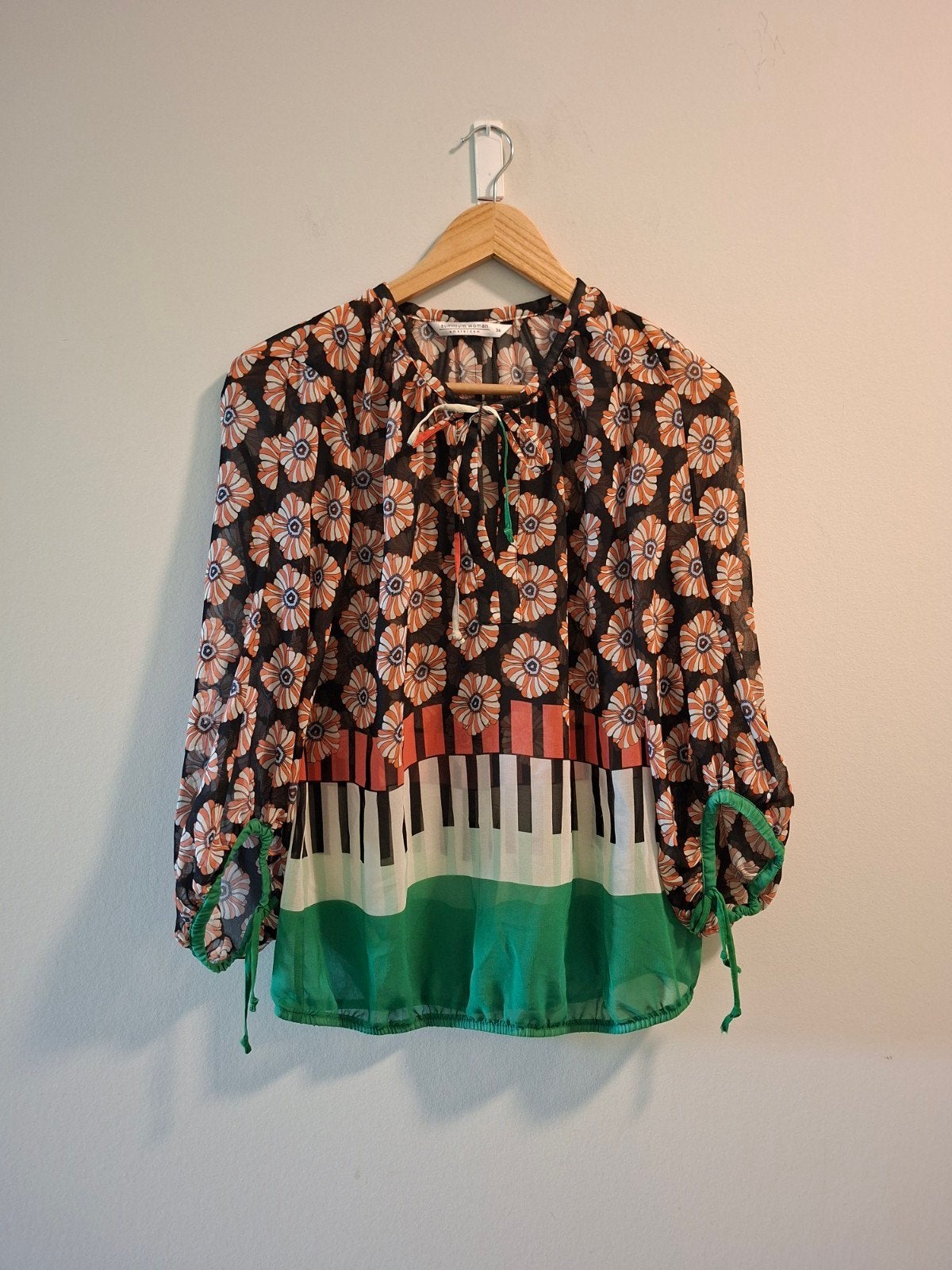 Summum Woman Amsterdam zomerse blouse maat 36, Ophalen of Verzenden, Zo goed als nieuw, Maat 36 (S)