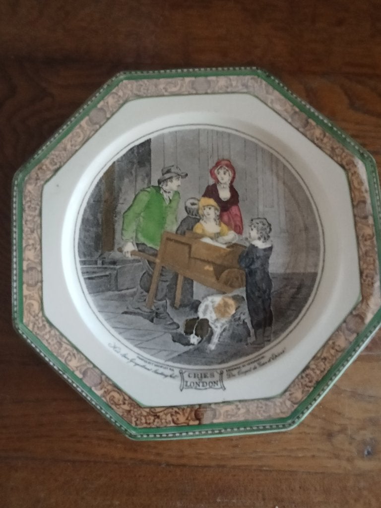 te koop 8 hoekig bord Adams england, Antiek en Kunst, Ophalen of Verzenden