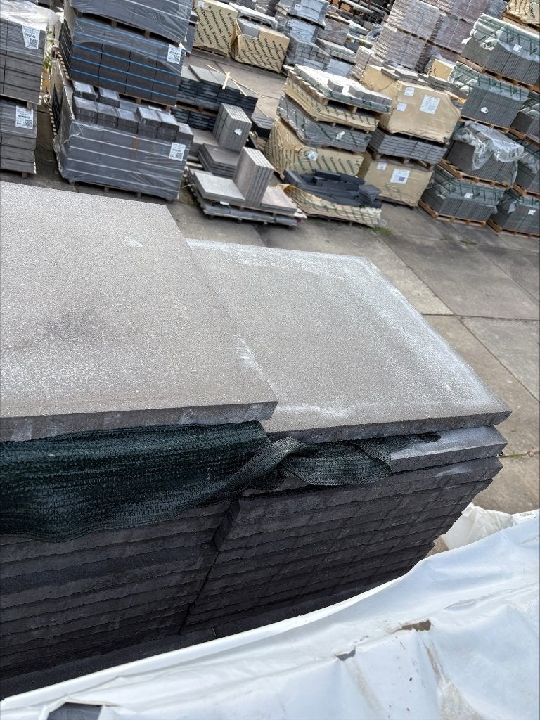 Redstone Sparkle 60x60x4cm Black ACTIE Restant 2e keus, Verzenden, Zo goed als nieuw, 10 m² of meer, Beton