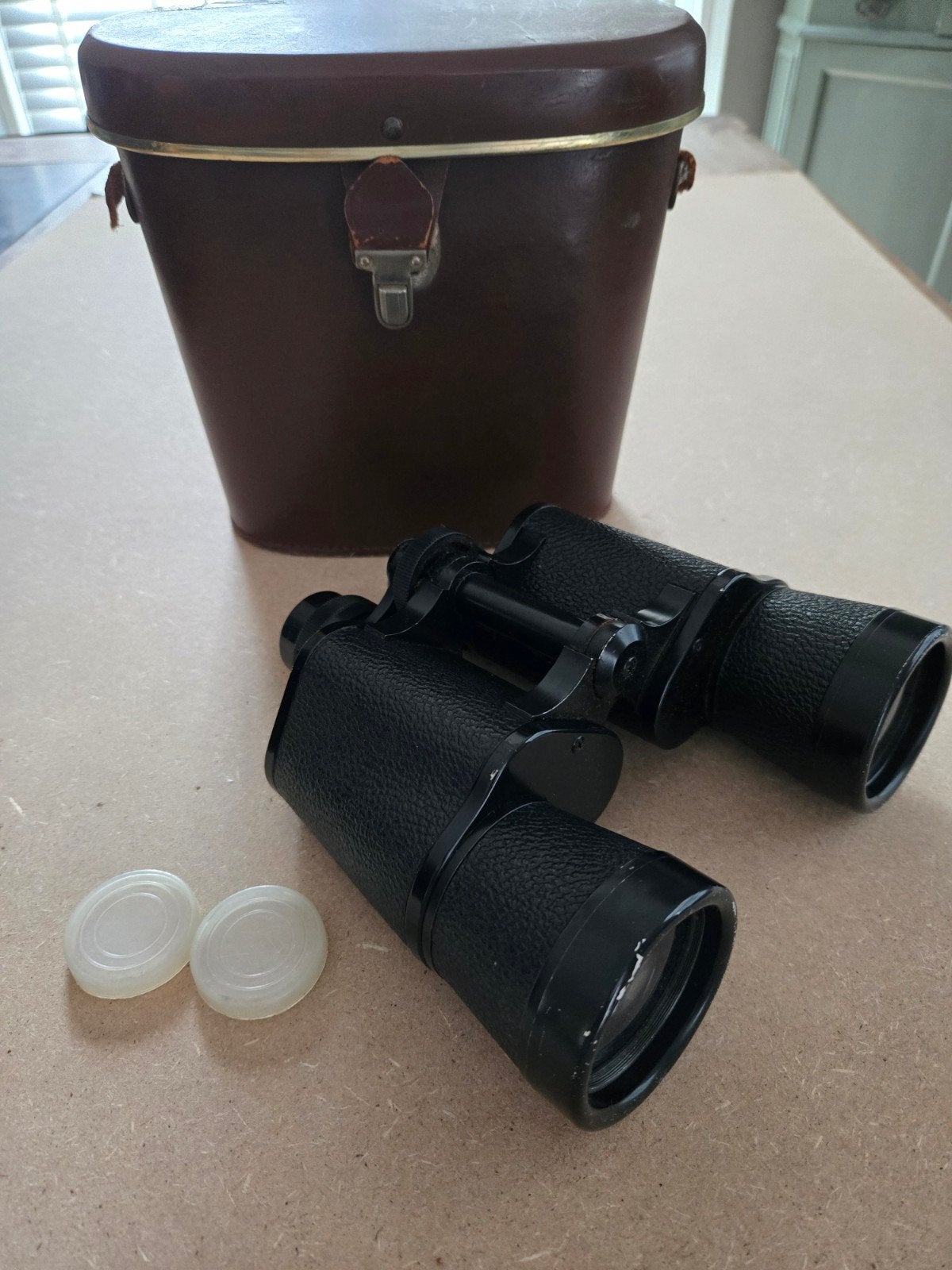 Vendorama Redex 7x50 verrekijker, Gebruikt, Verzenden, Minder dan 8x, Porro (met knik)