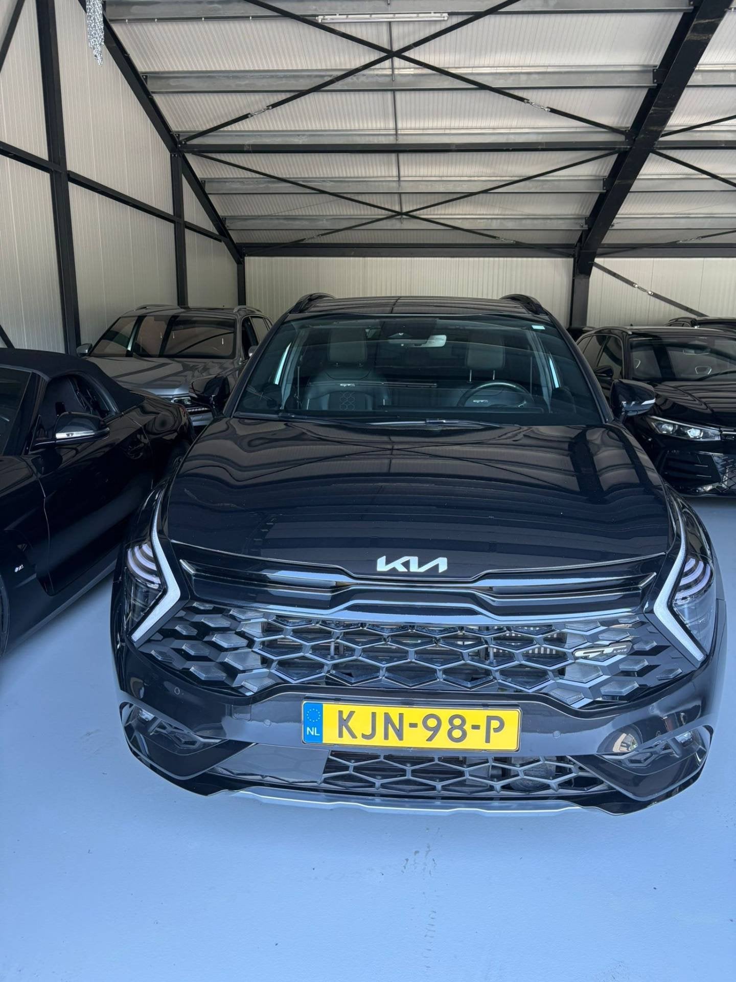 Kia Sportage 1.6 T-GDi MHEV GT-Line 4WD GT-Line | Pano | Har, Auto's, Automaat, Dealer onderhouden, Gebruikt, 4 cilinders