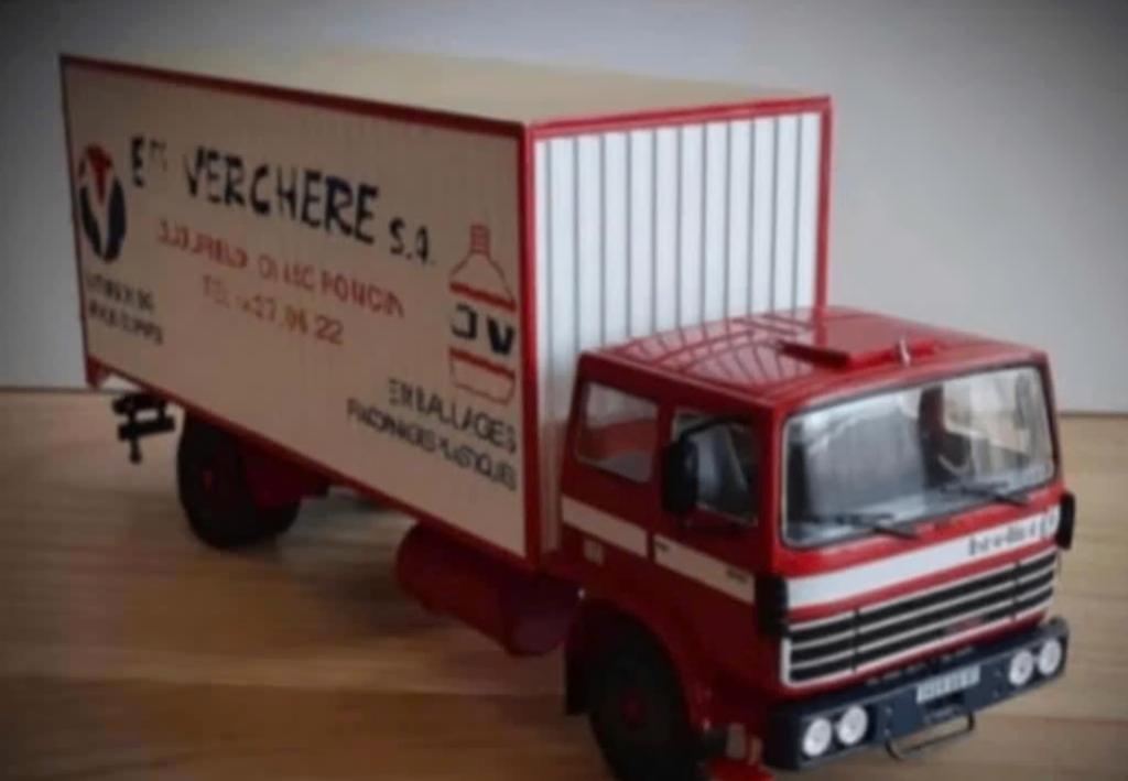 Berliet Saviem GR231 Turbo schaal 1/43 SERIE Berliet # 88, Verzenden, Nieuw, Bus of Vrachtwagen, Overige merken