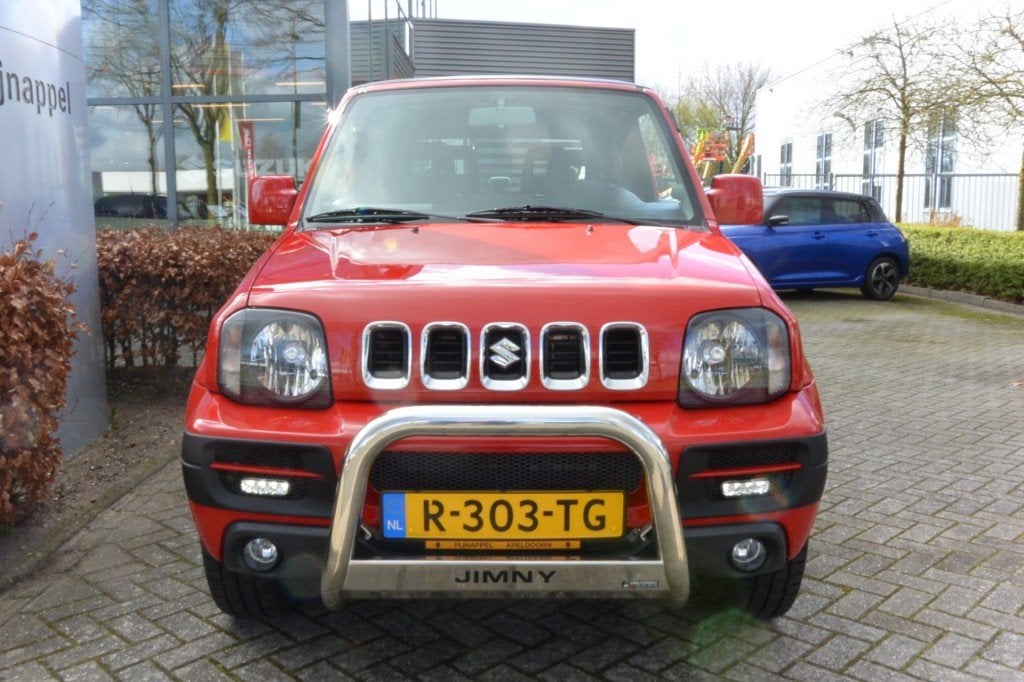 Suzuki JIMNY 1.3 Cabrio 4x4 Airco/Hardtop/Leder/Side-bars/Pu, Auto's, 86 pk, 4 stoelen, 14 km/l, Bedrijf