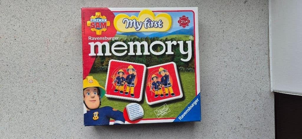 Ravensburger Brandweerman Sam My first memory, Hobby en Vrije tijd, Gezelschapsspellen | Bordspellen, Zo goed als nieuw, Een of twee spelers