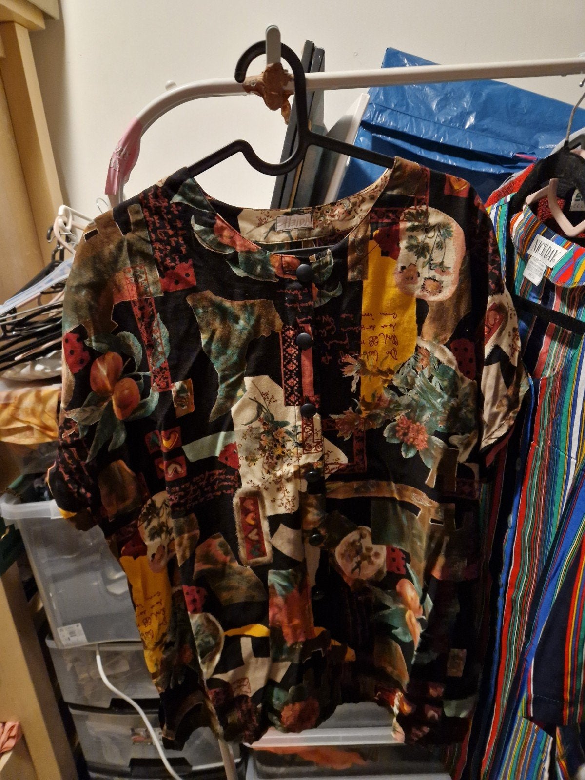Prachtige partij vintage kleding / blouses truien blazers, Ophalen of Verzenden, Nieuw