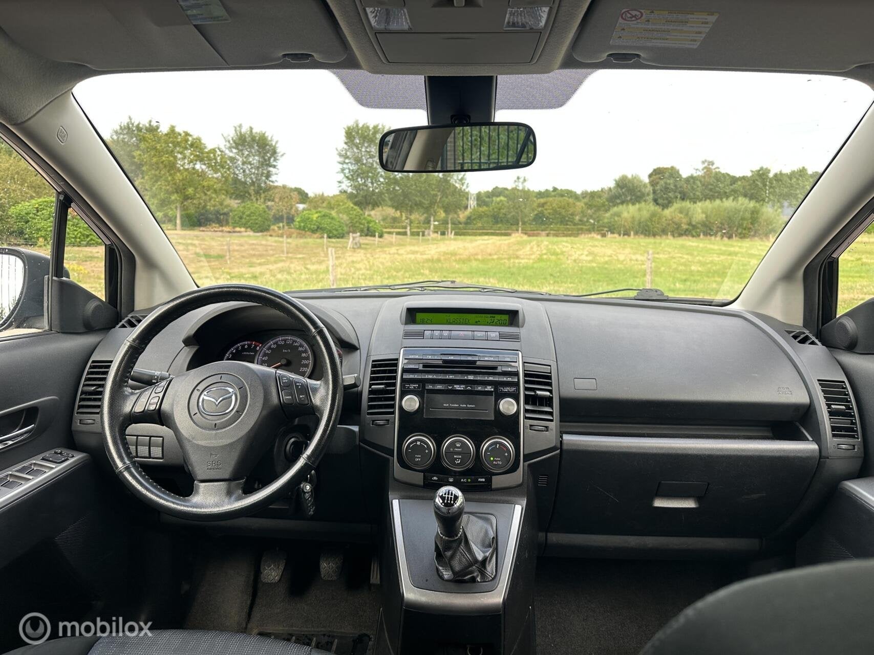 Mazda 5 2.0 Business Plus 7-personen Trekhaak Nieuwe APK✅, 145 pk, Stof, Gebruikt, 4 cilinders