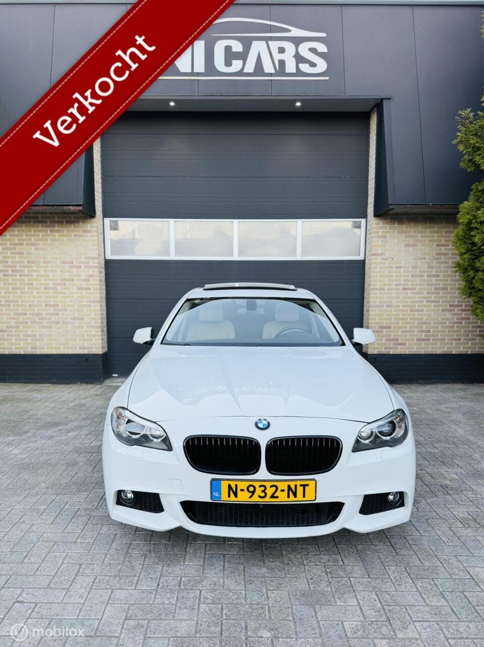 BMW 5-serie 535i Executive| M Pakket|Apple Car Play|Breyton, Euro 5, Achterwielaandrijving, Gebruikt, Wit