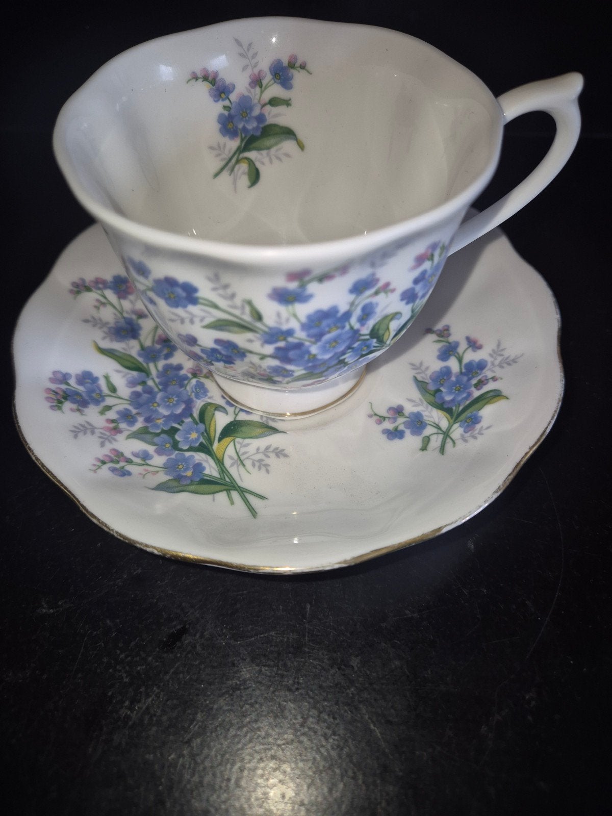 Forget-me-not royal albert porselein, Ophalen of Verzenden
