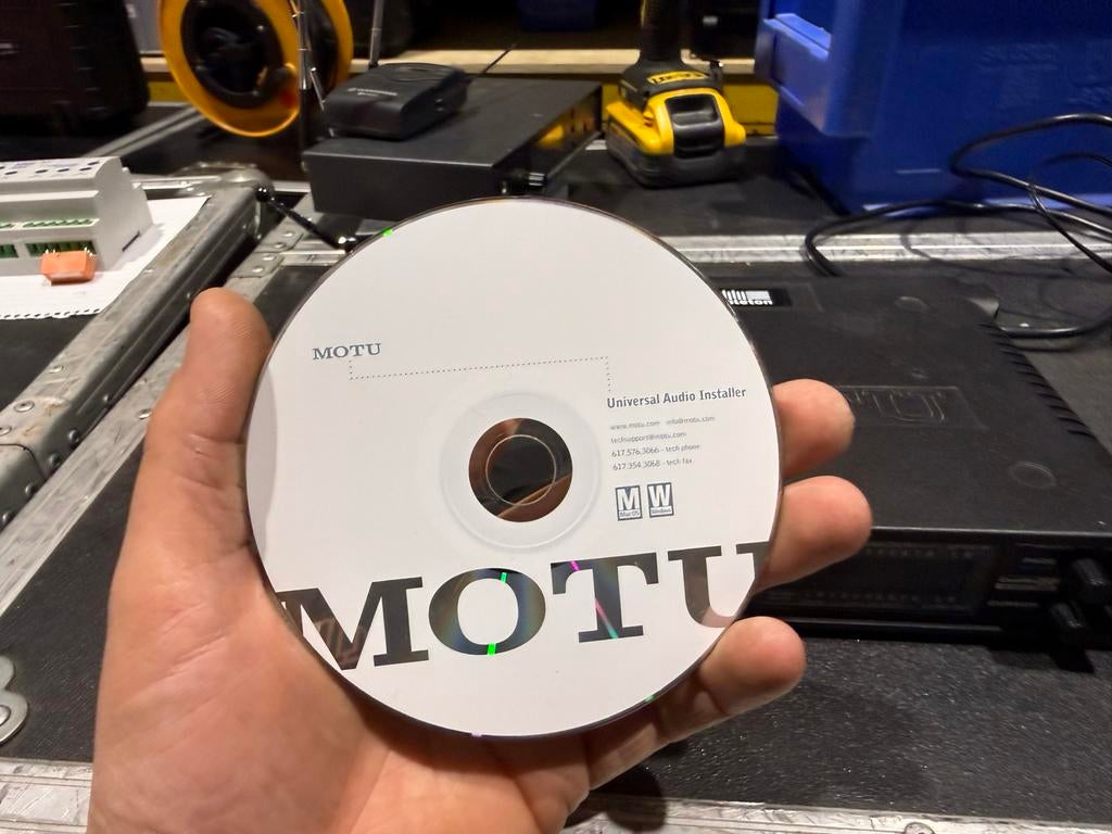 MOTU FireWire Audio Interface - Geluidskaart, Computers en Software, Geluidskaarten, Ophalen of Verzenden, Zo goed als nieuw
