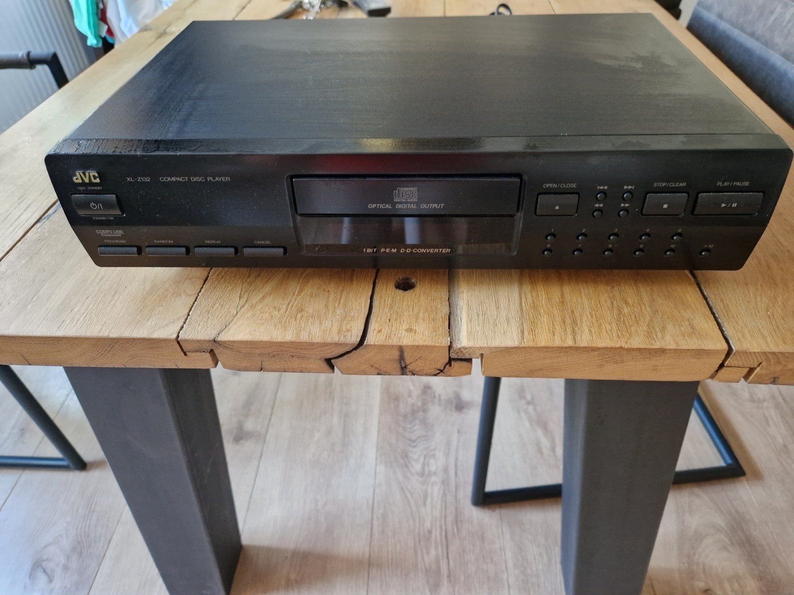JVC XL-Z222BK Compact Disc Speler - Klassieke CD-speler, Ophalen, Gebruikt, JVC