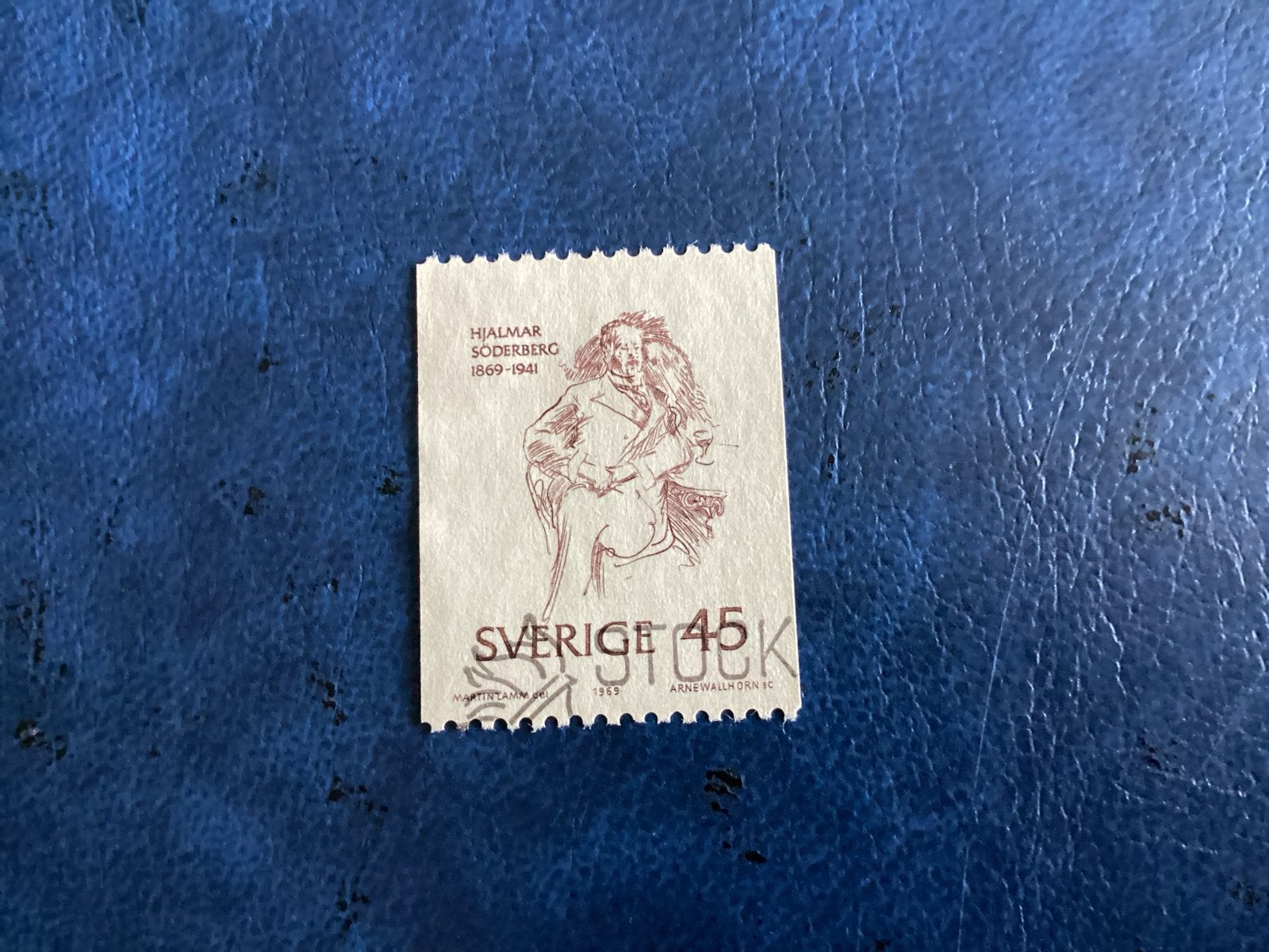 Zweden 1969- Mi.653- Hjalmar Söderberg 1869-1941, Ophalen of Verzenden, Zweden, Gestempeld