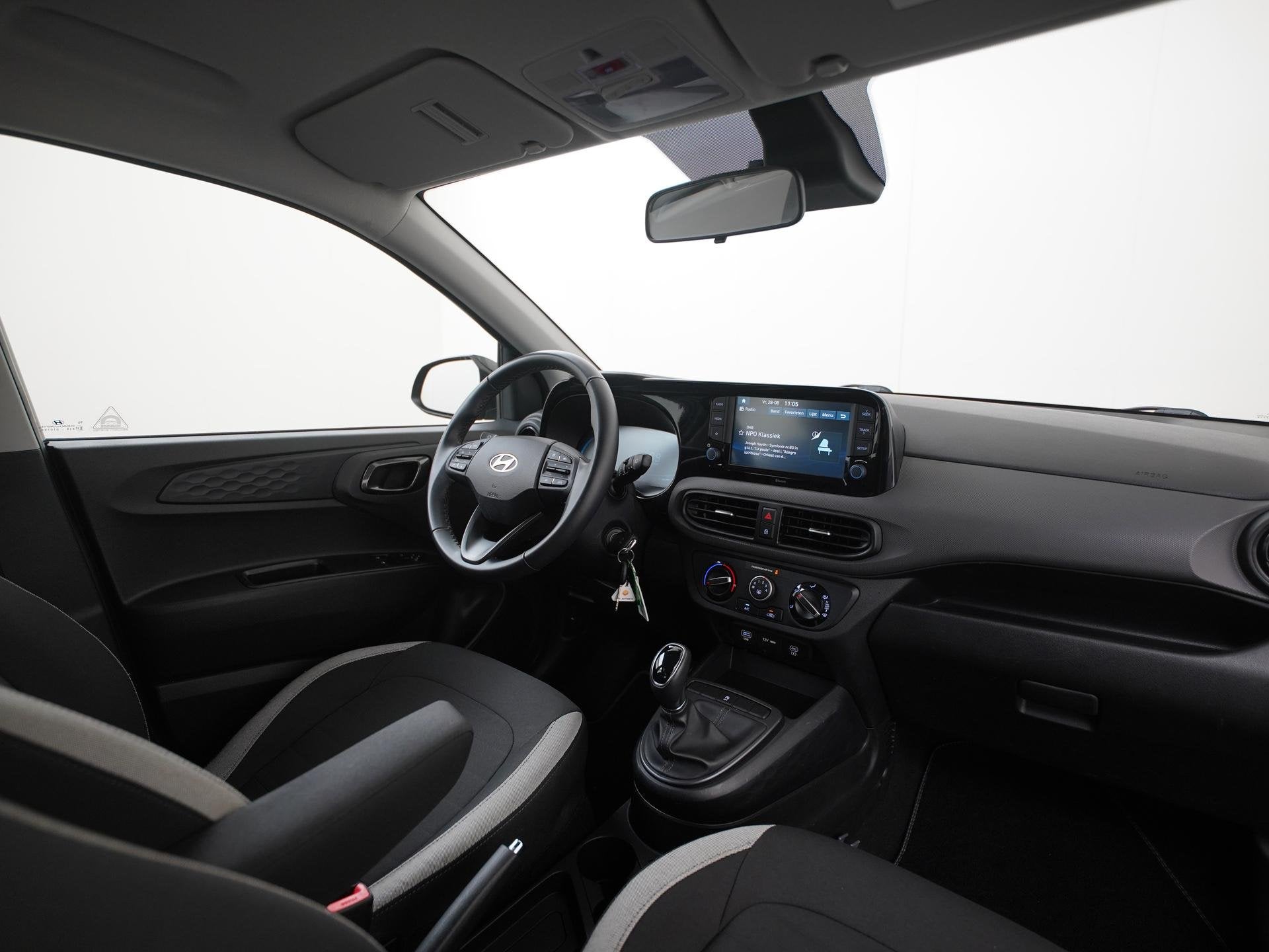 Hyundai i10 1.0 Comfort Smart 5-zits Automaat | Apple/Androi, Auto's, 12 maanden, Stof, Gebruikt, 899 kg
